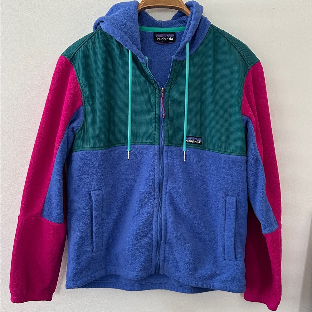 Patagonia Multicolor Fleece Hoodie